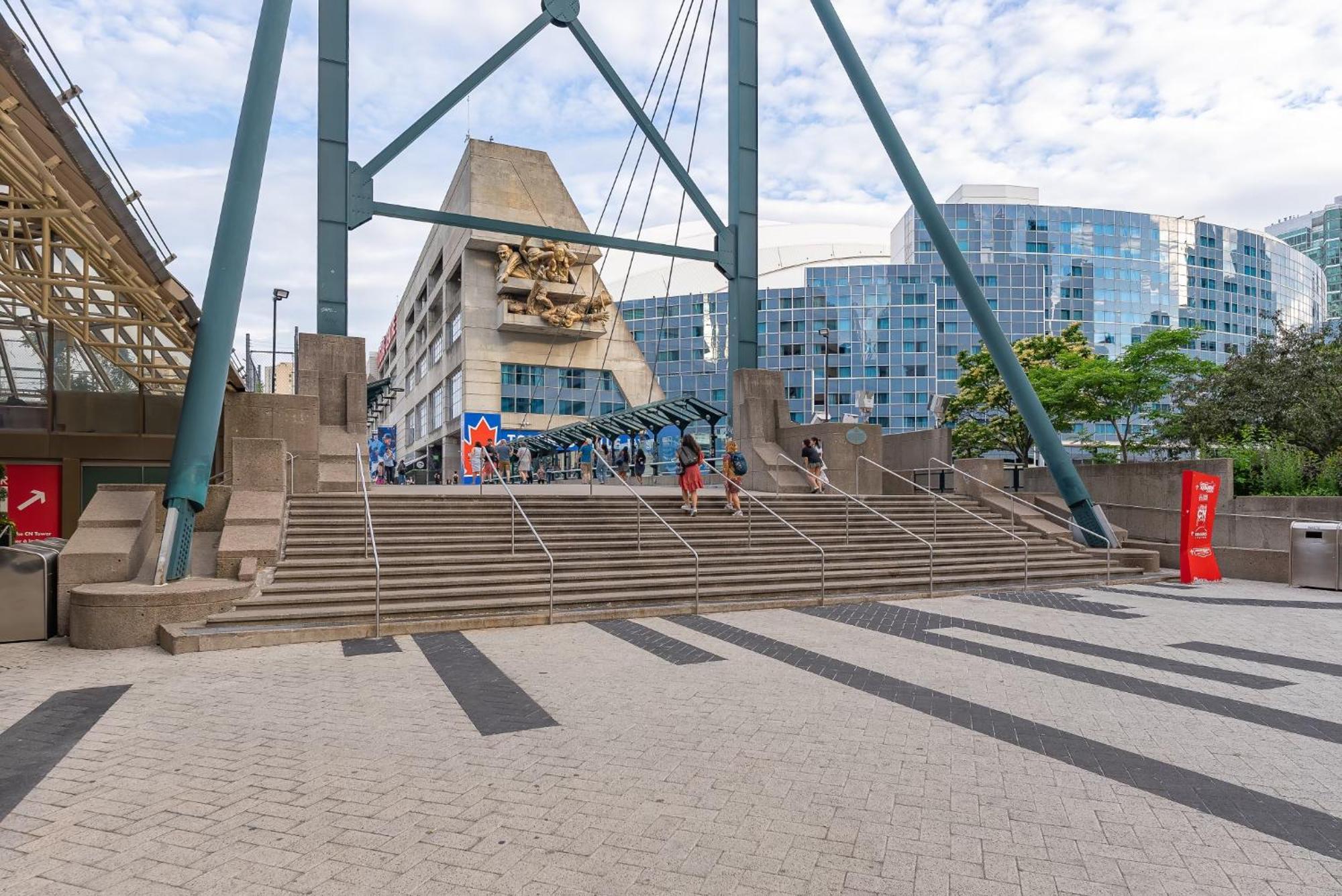 2Br 2Bth Apt-Rogers Center-Cn Tower-Free Parking Appartement Toronto Buitenkant foto